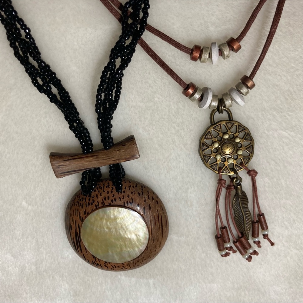 Two brasilian necklaces